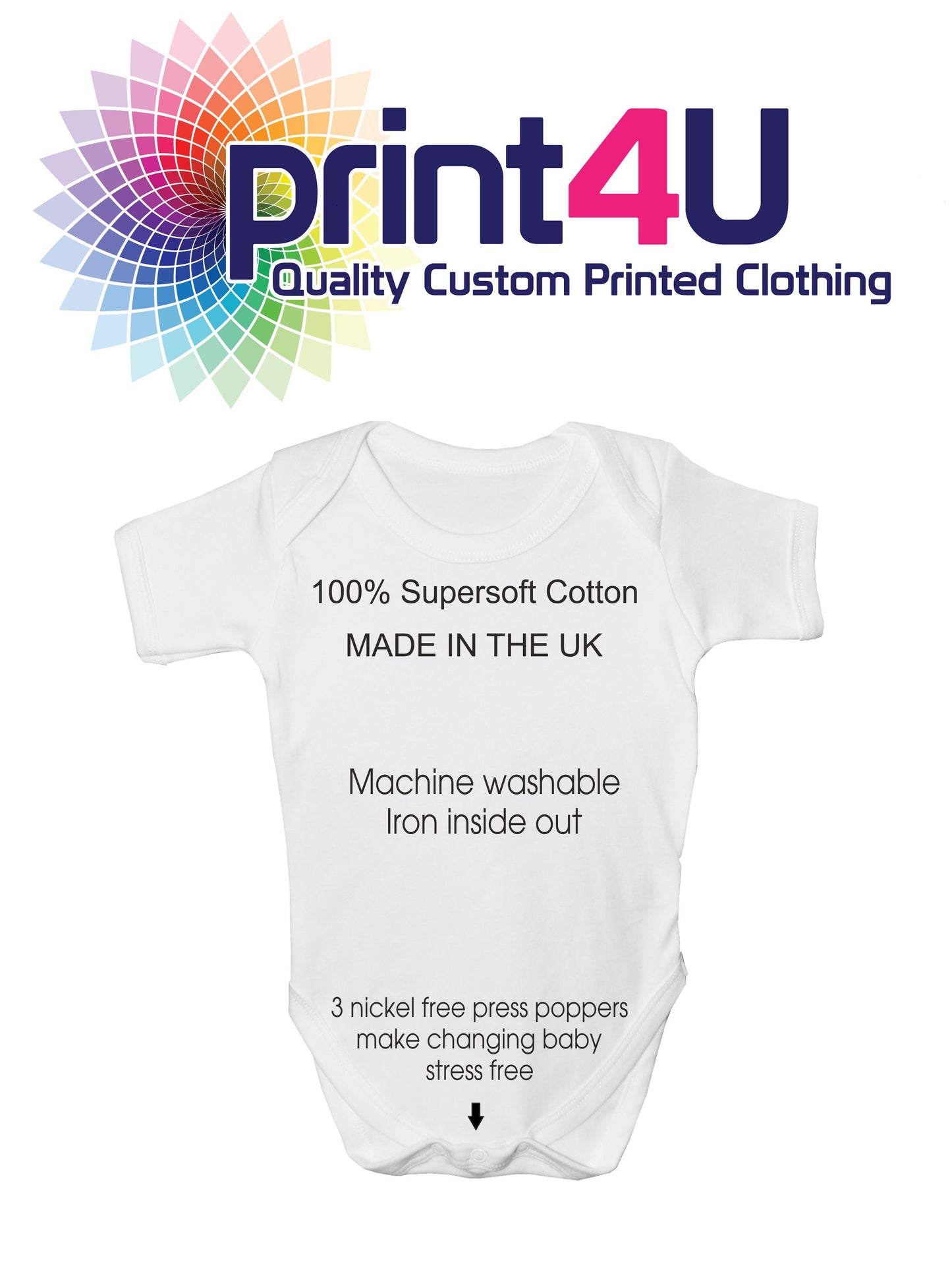 Proof Daddy Isn't Always At Rugby Funny Babygrow Vest Baby Romper Bodysuit