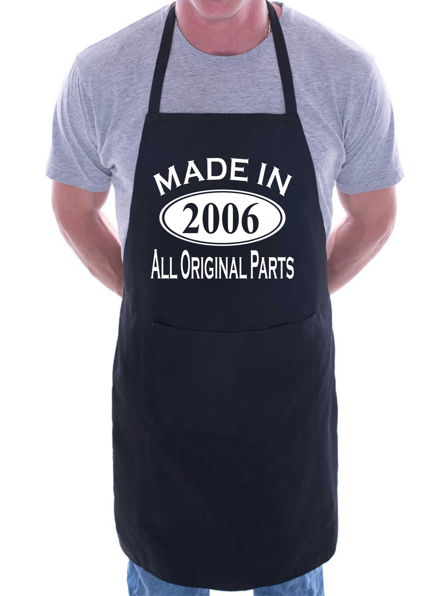 Made In 2006 18th Birthday BBQ Cooking Funny Novelty Apron