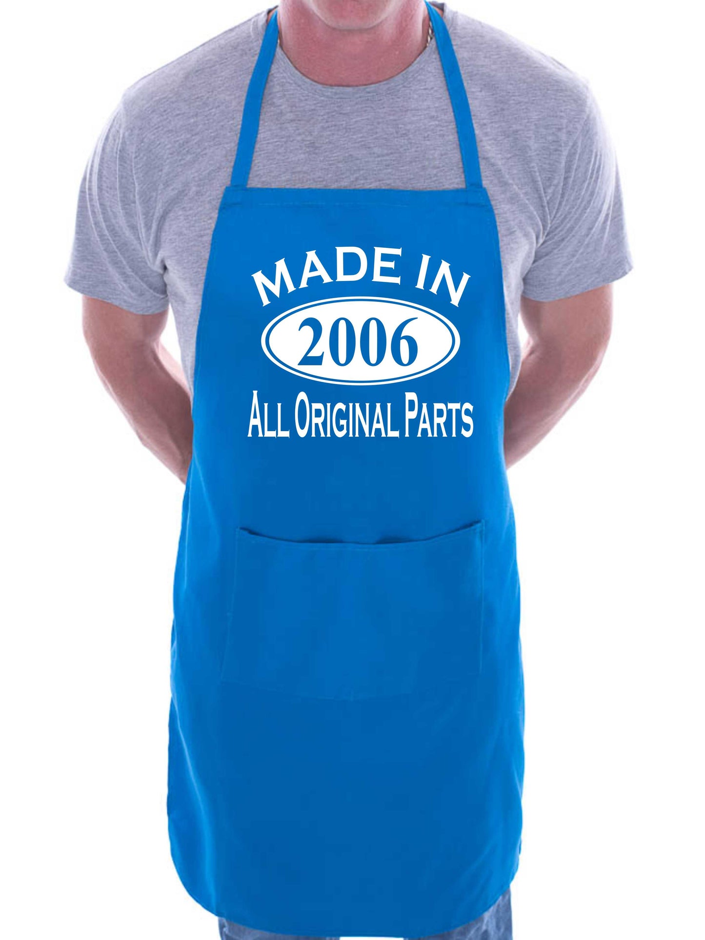 Made In 2006 18th Birthday BBQ Cooking Funny Novelty Apron