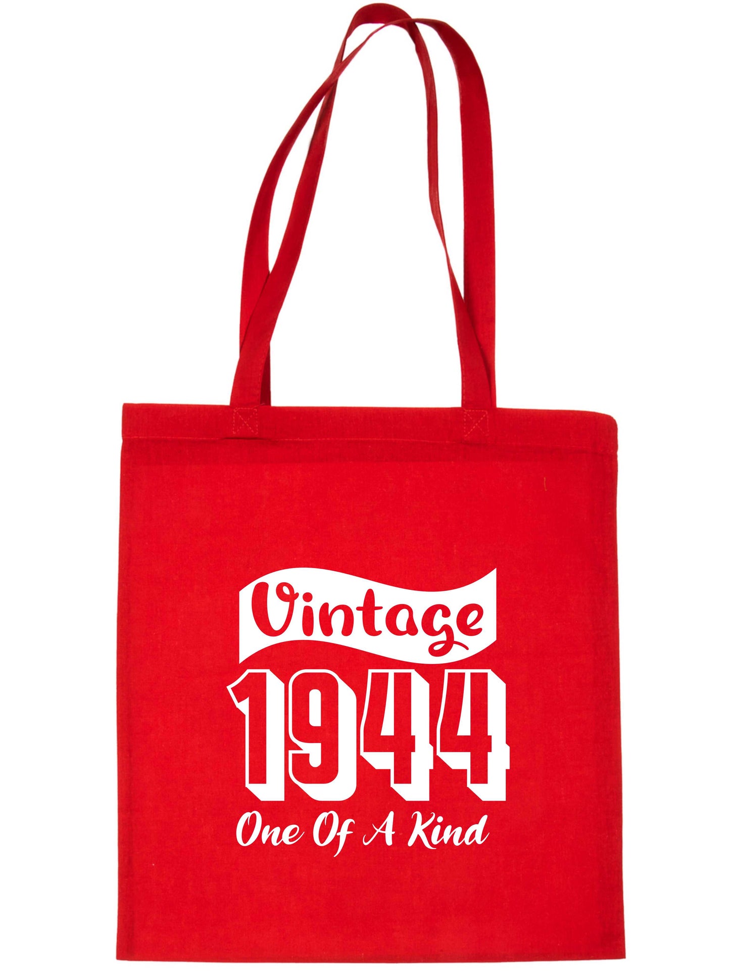 Born In 1944 80th Birthday Age 80 Funny Re Usuable Shopping Tote Bag