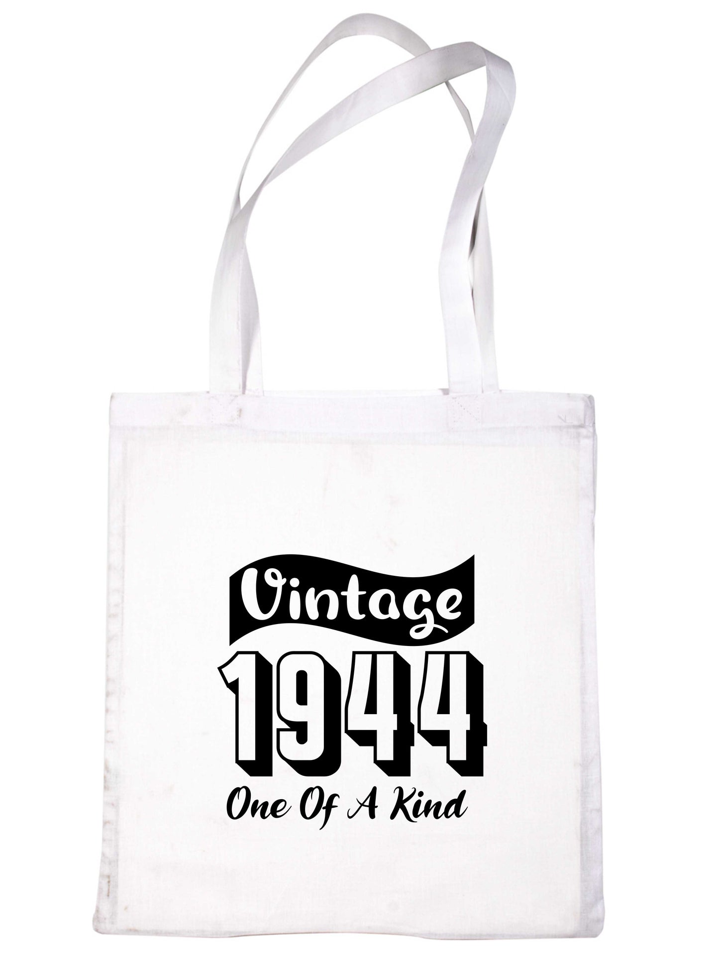 Born In 1944 80th Birthday Age 80 Funny Re Usuable Shopping Tote Bag