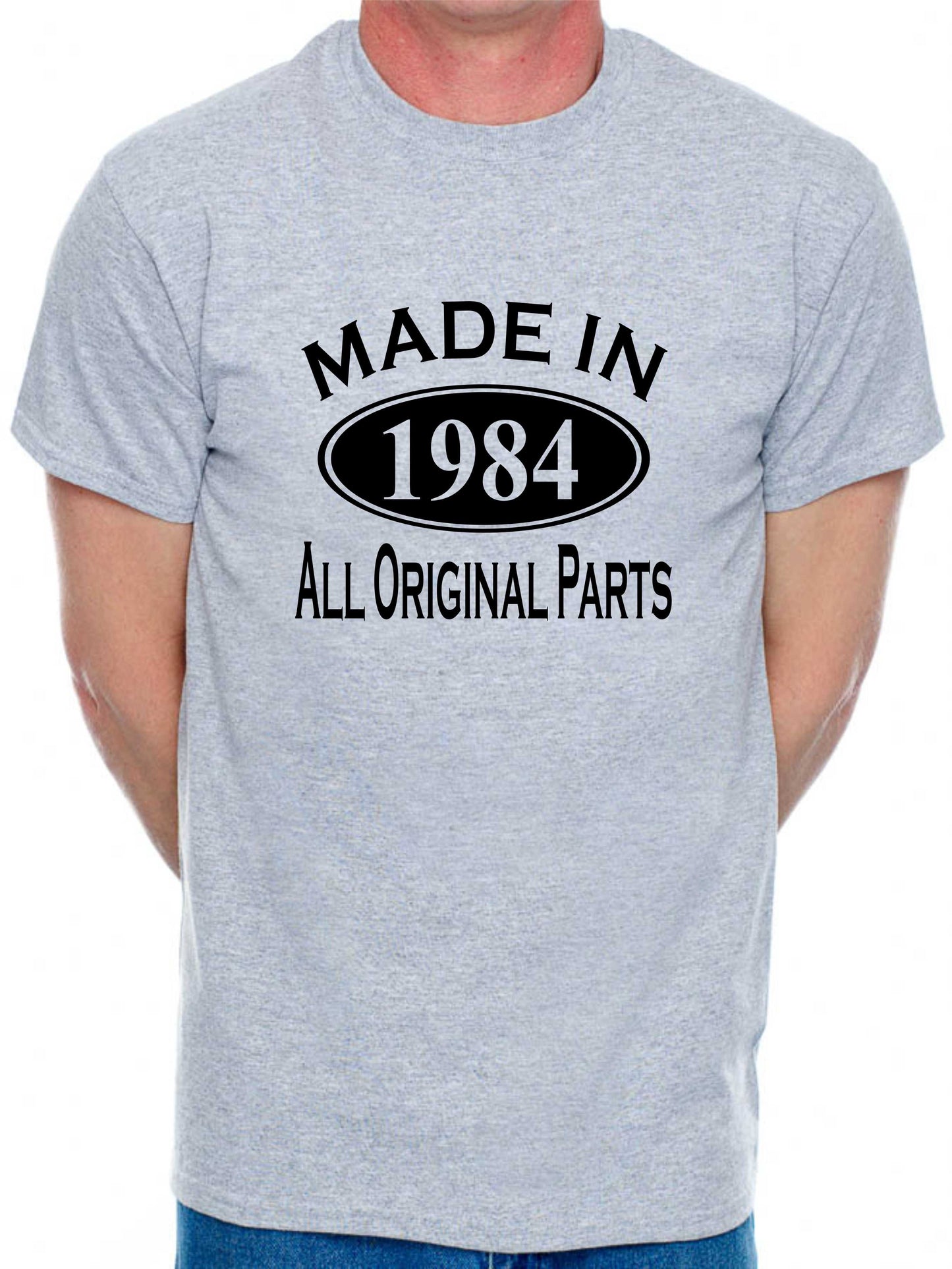 40th Men's Birthday T-Shirt Made in 1984 Tee Shirt Age 40 Birthday Gift for Men