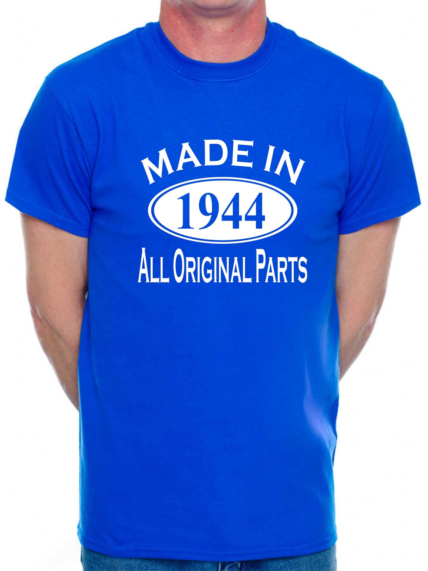 Made in 1944 80th Men's Birthday T-Shirt Age 80