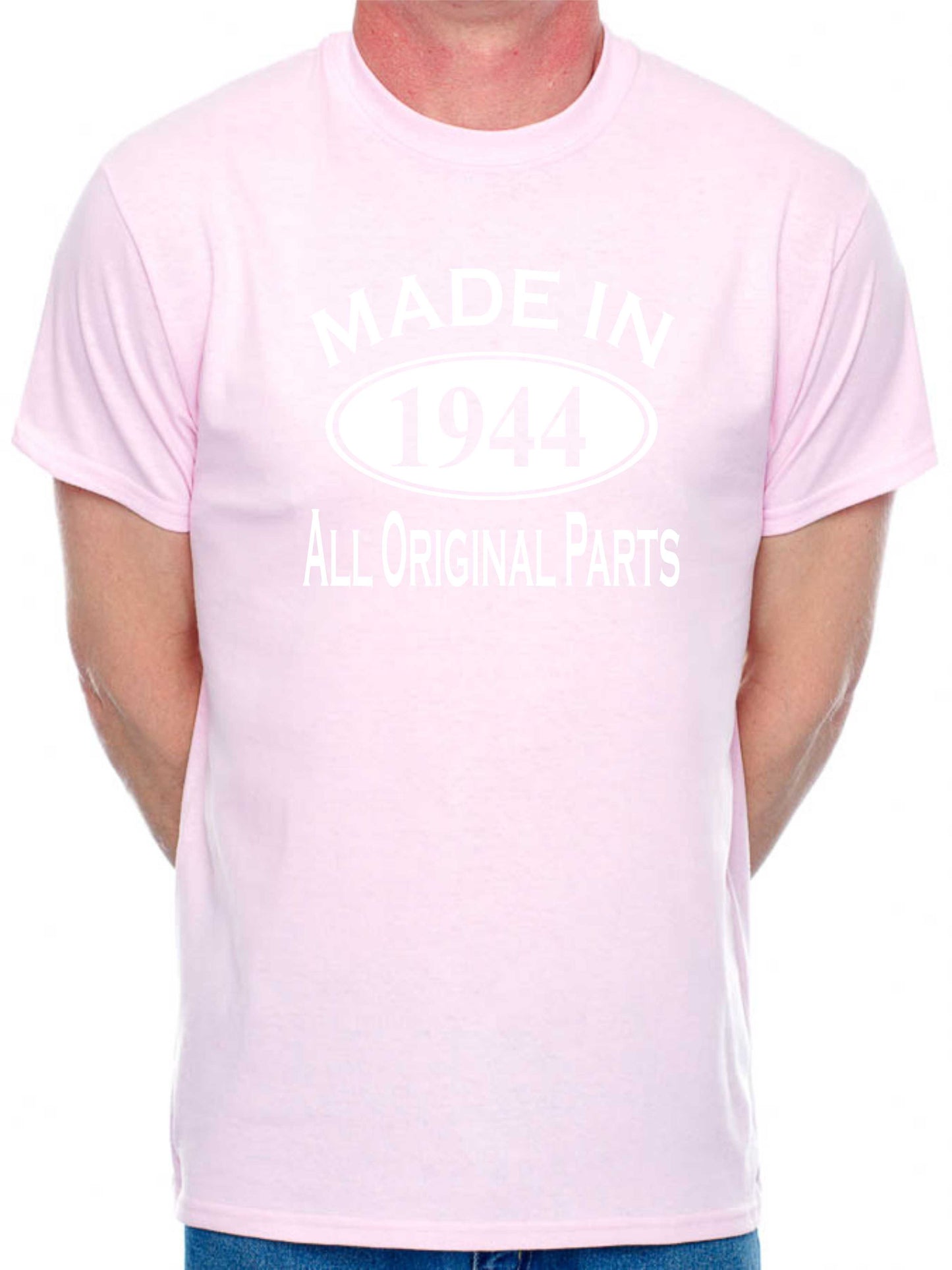 Made in 1944 80th Men's Birthday T-Shirt Age 80