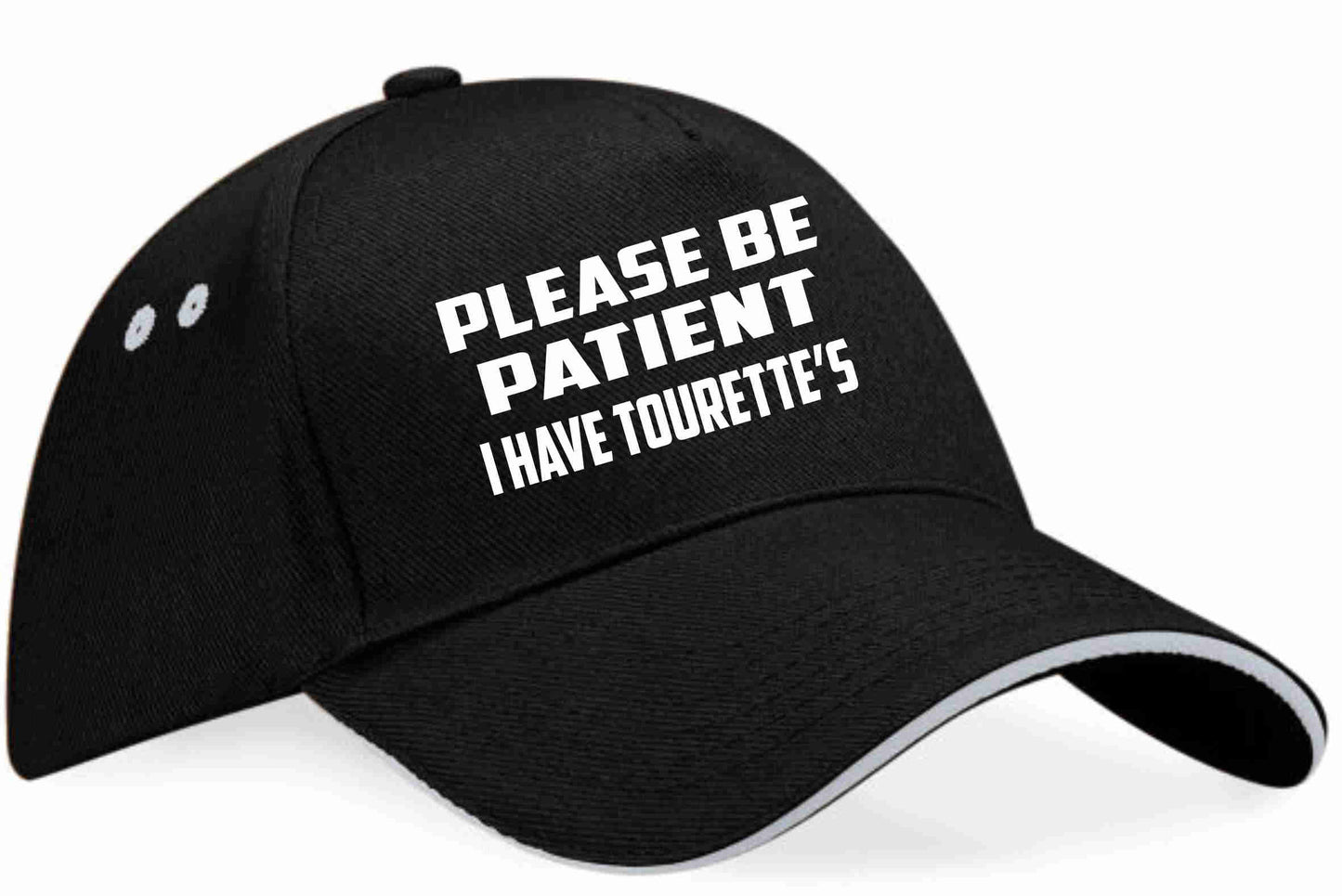 Be Patient I Have Tourettes Baseball Cap Mental Health Awareness Men & Ladies