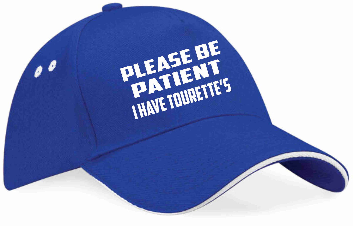 Be Patient I Have Tourettes Baseball Cap Mental Health Awareness Men & Ladies