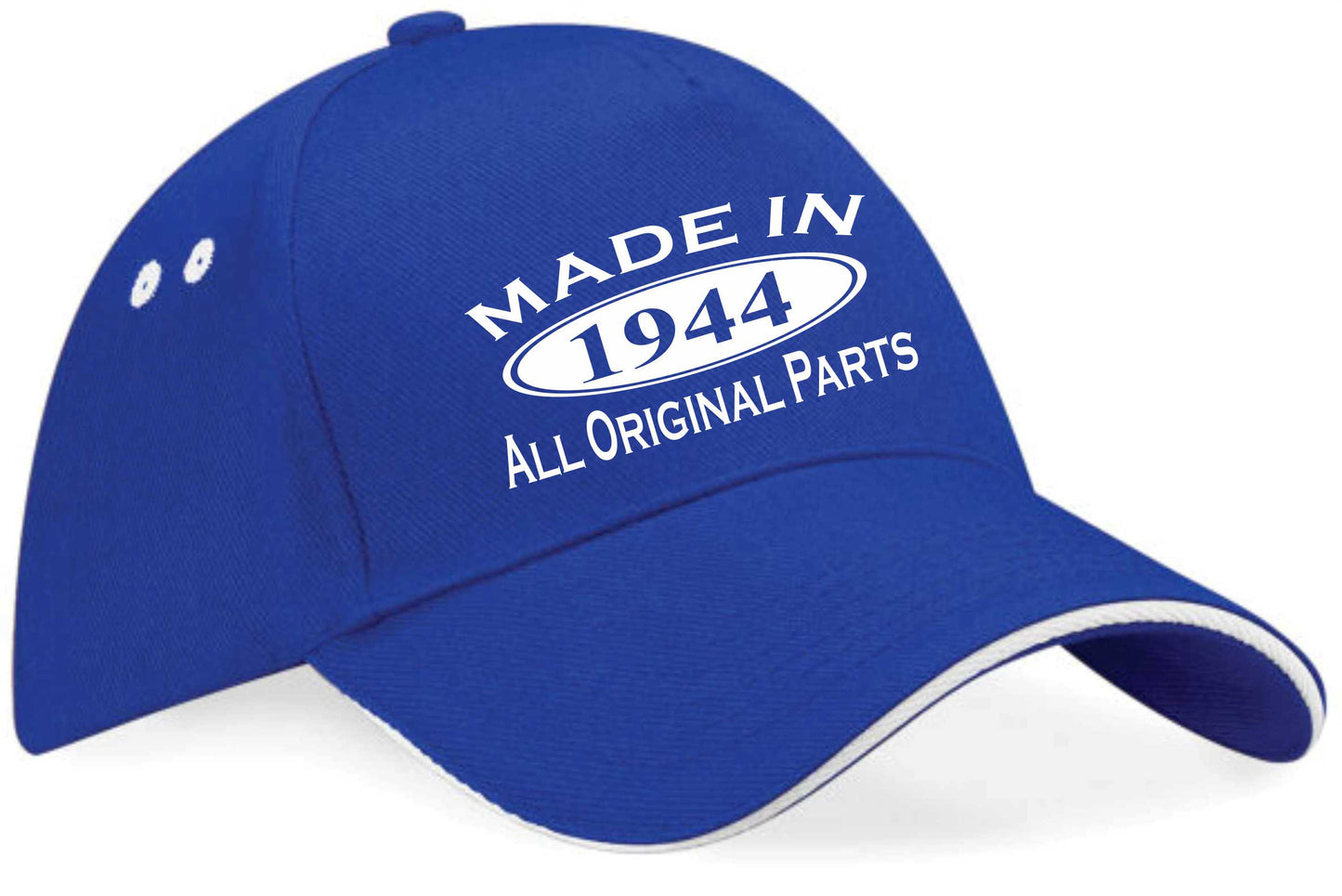 Made In 1944 Baseball Cap 80th Birthday Gift Age 80 For Men & Women