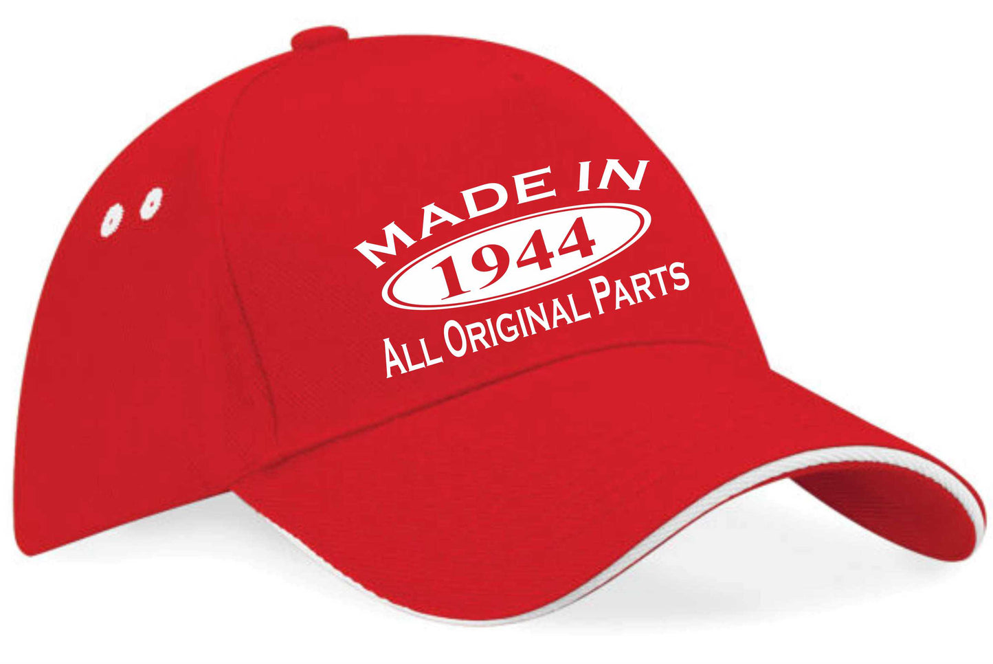 Made In 1944 Baseball Cap 80th Birthday Gift Age 80 For Men & Women
