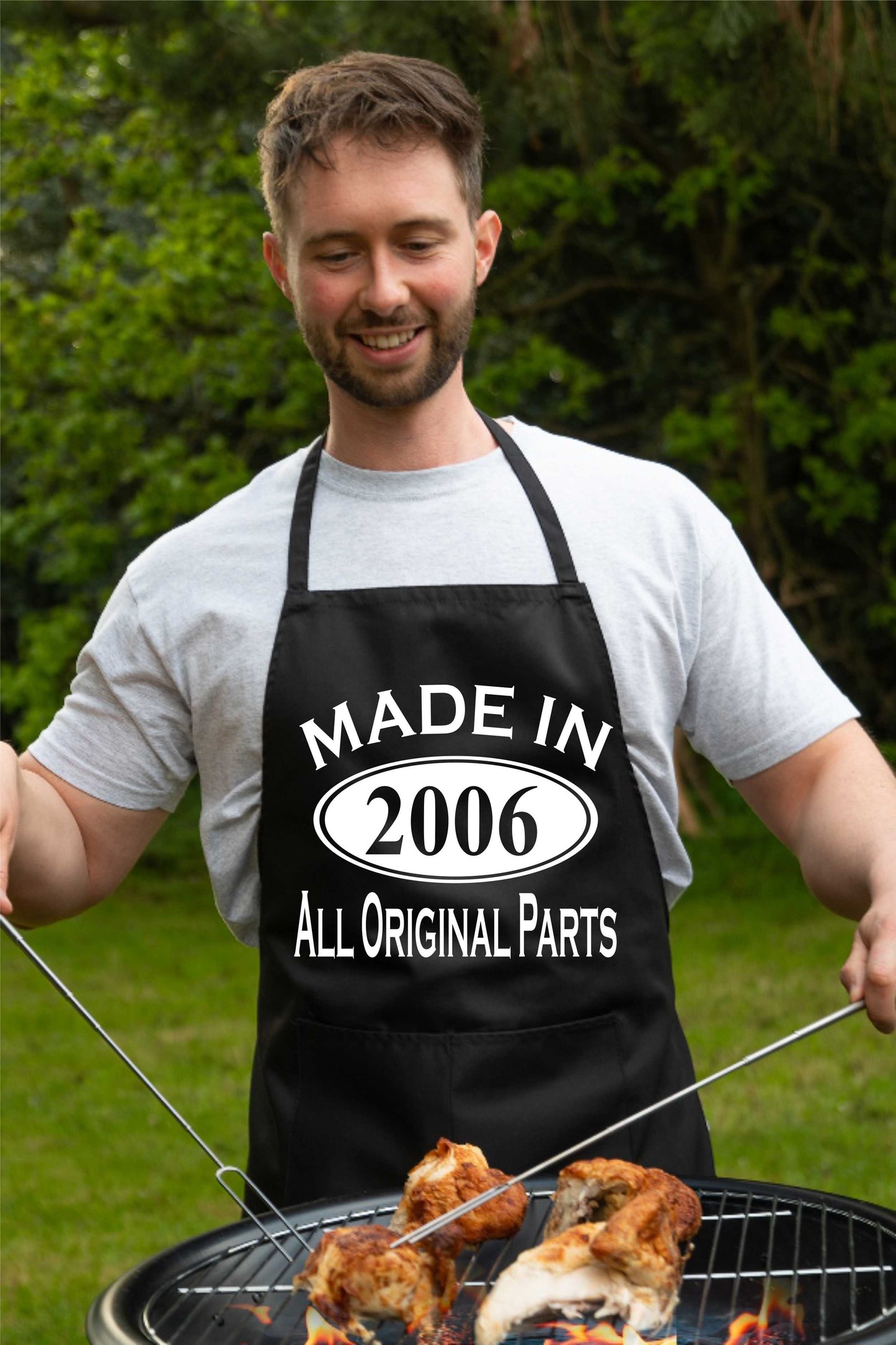 Made In 2006 18th Birthday BBQ Cooking Funny Novelty Apron