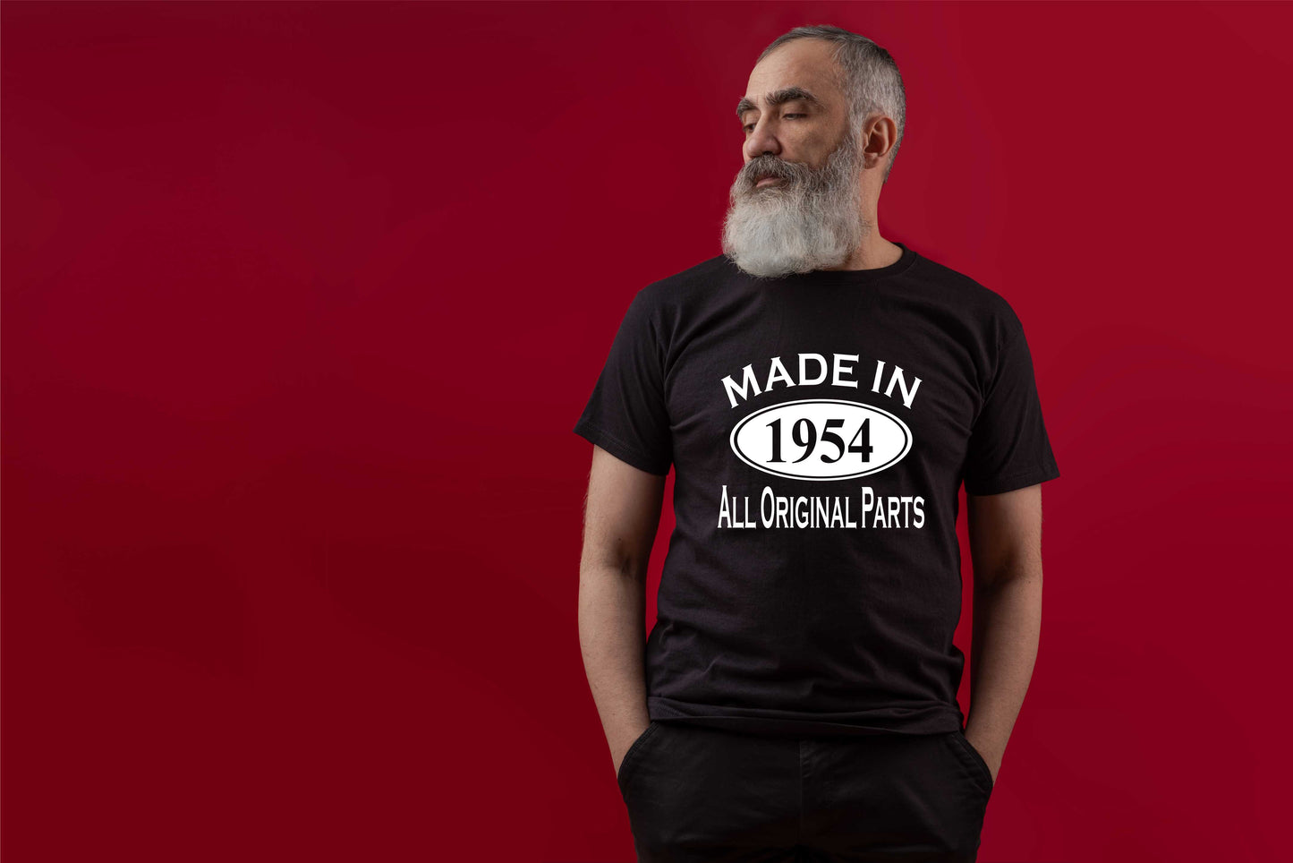 Made in 1954 70th Men's Birthday T-Shirt Age 70