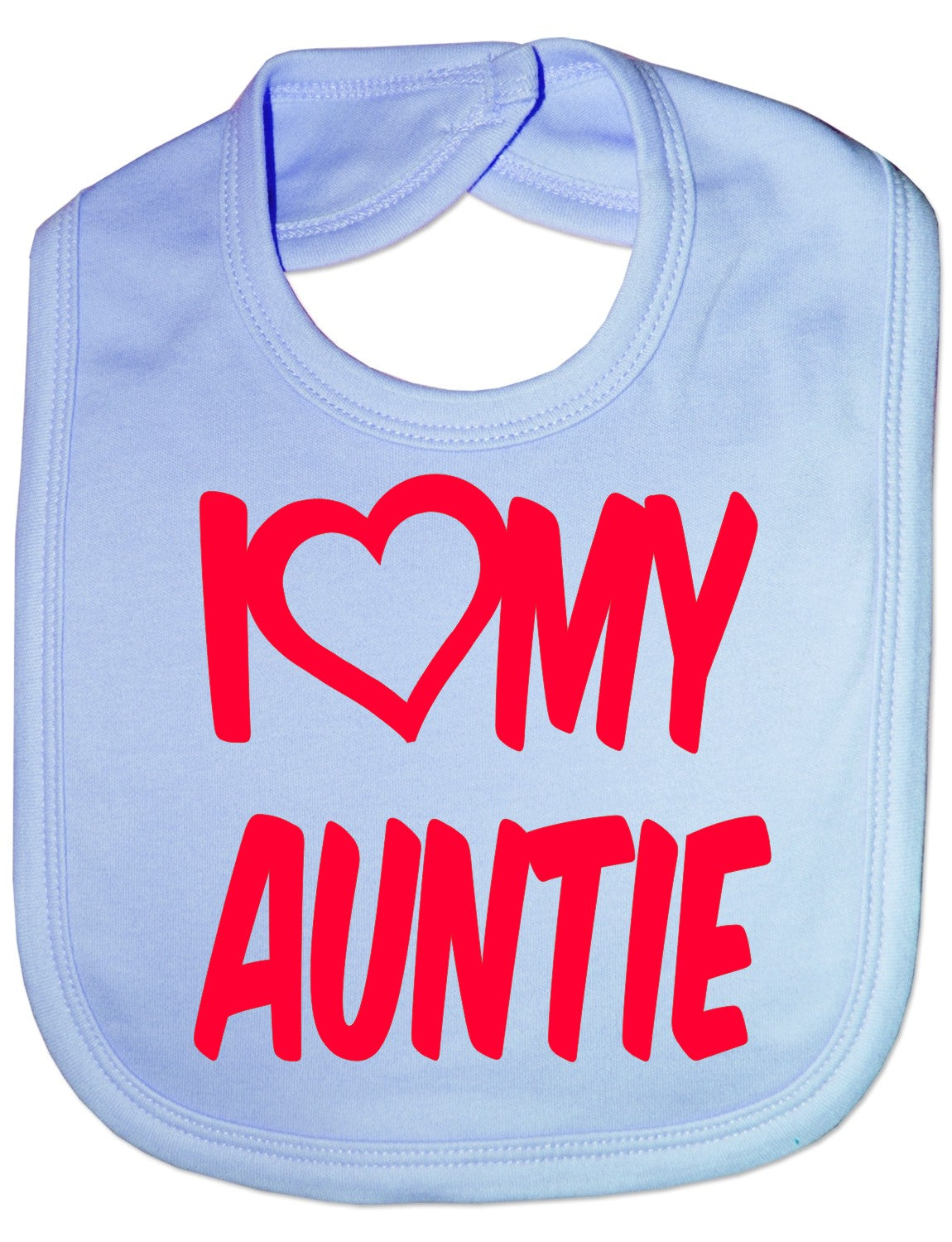 Print4u I Love My Auntie Boys Girls Baby Feeding Bib