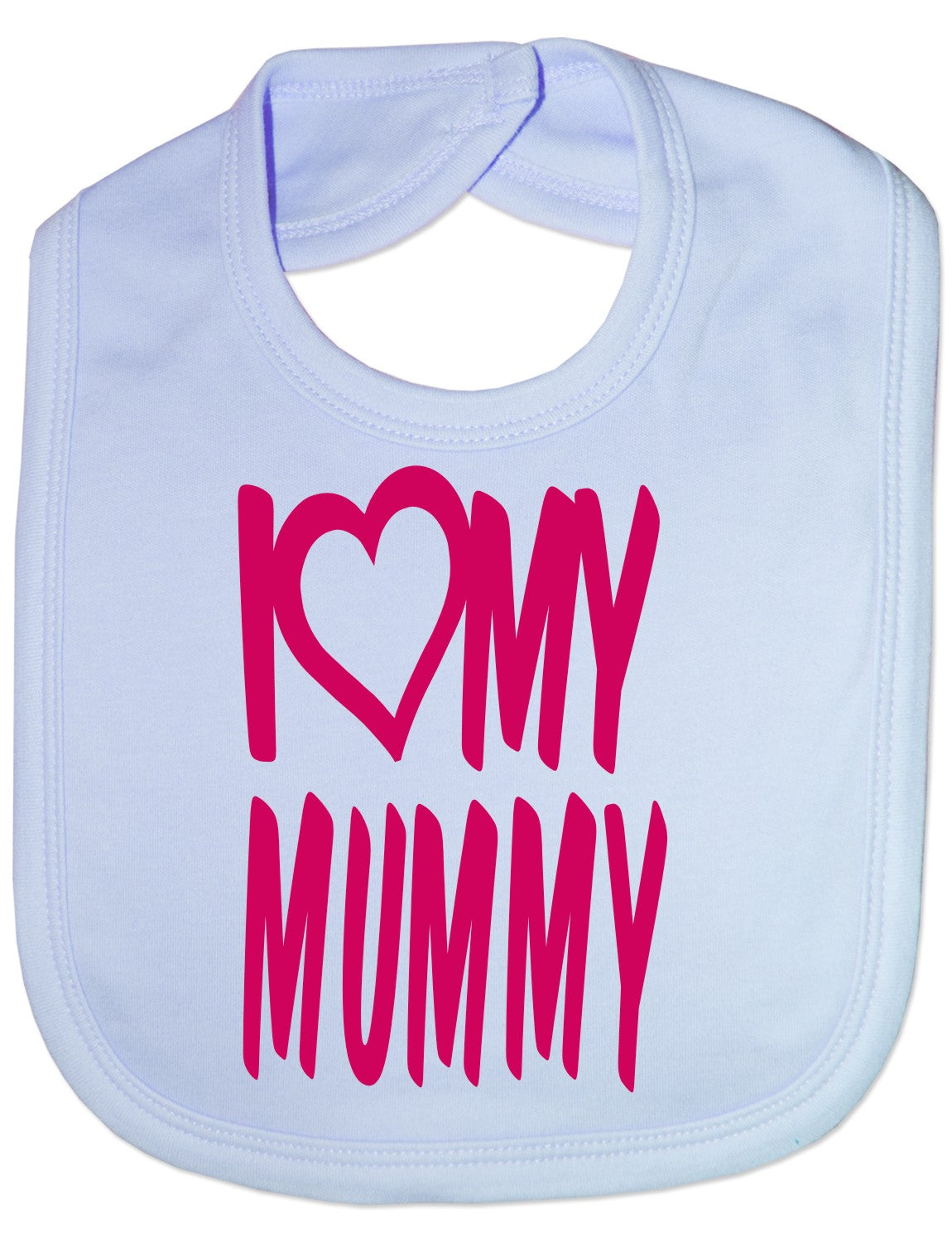 Print4u I Love My Mummy Boys Girls Baby Feeding Bib