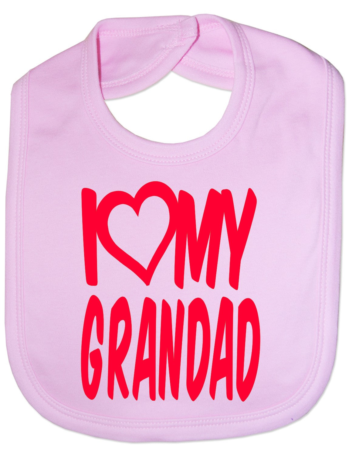 Print4u I Love My Grandad Boys Girls Baby Feeding Bib