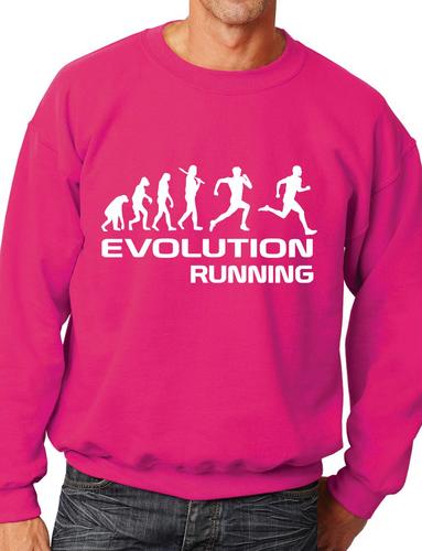 Evolution Of Running Runner Jogger Unisex Sweatshirt