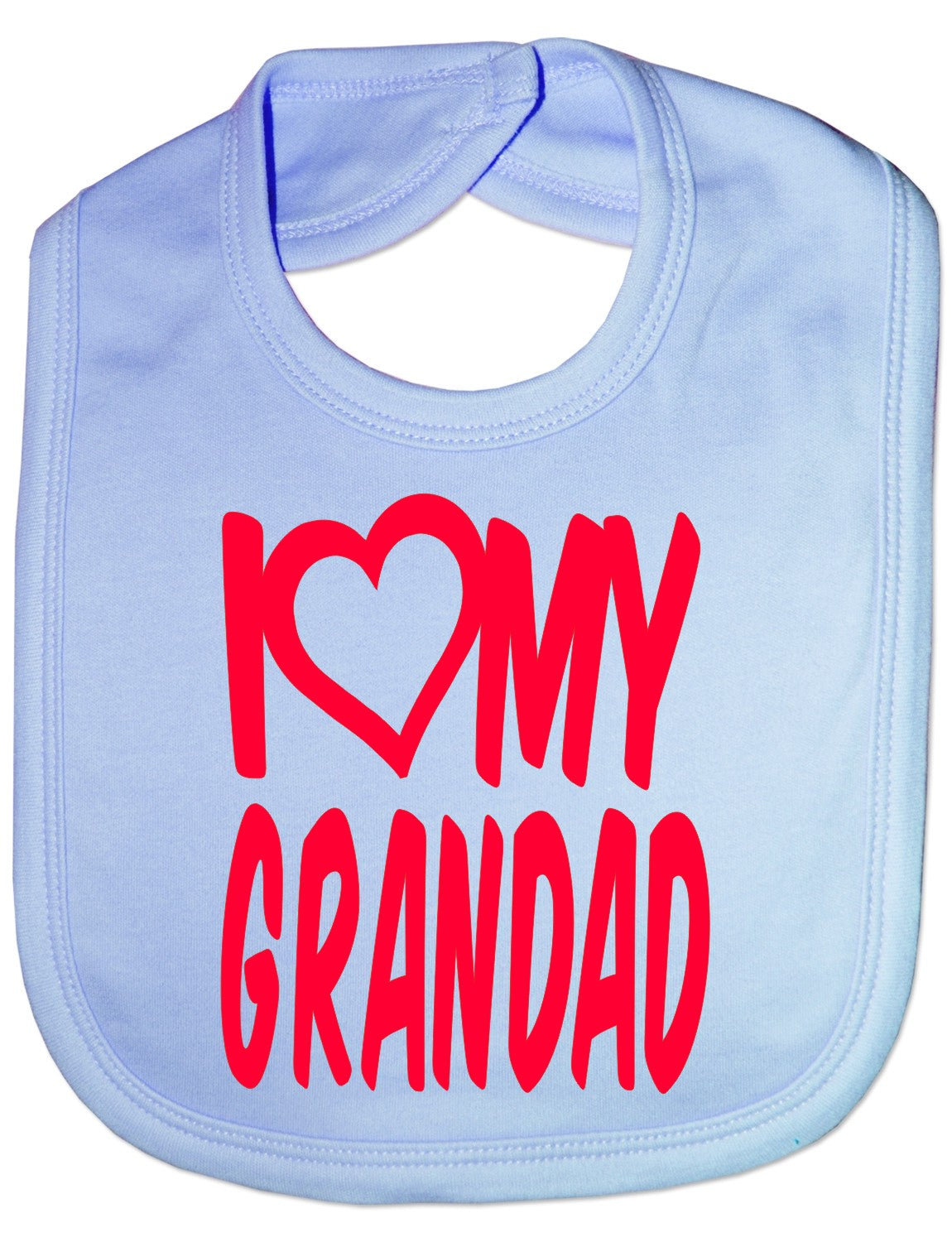Print4u I Love My Grandad Boys Girls Baby Feeding Bib