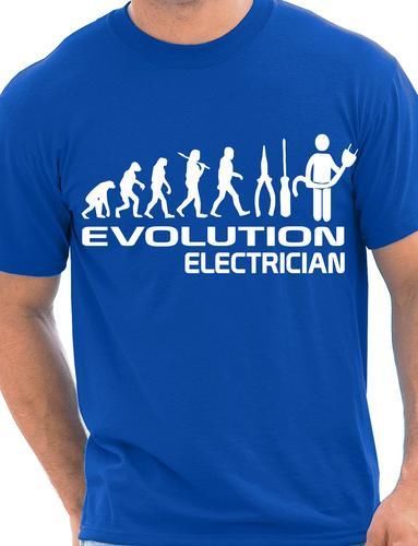 Evolution Of Electrician T-Shirt
