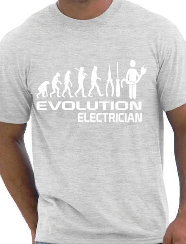 Evolution Of Electrician T-Shirt