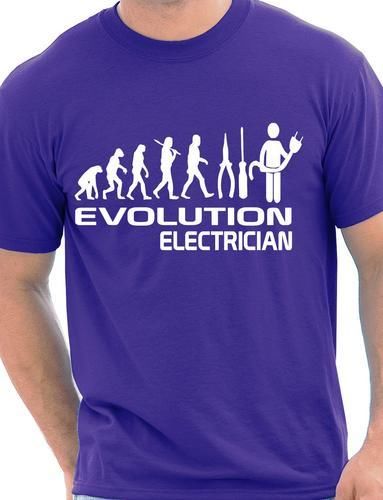 Evolution Of Electrician T-Shirt
