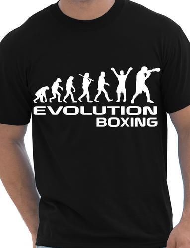 Evolution Of Boxing Boxer T-Shirt