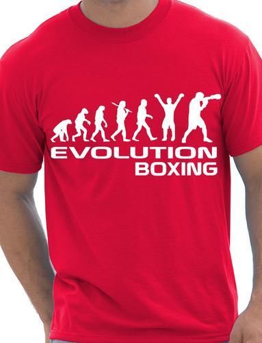 Evolution Of Boxing Boxer T-Shirt