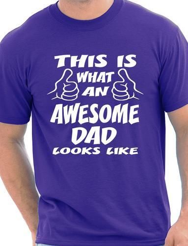 This Is What Awesome Dad Looks Like Fathers Day Gift T-Shirt