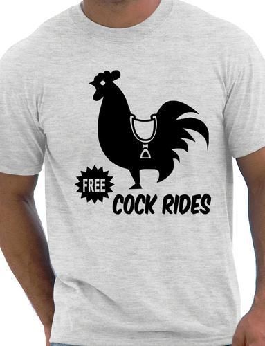 Cock Rides Funny Stage Do T-Shirt