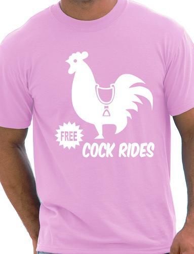 Cock Rides Funny Stage Do T-Shirt