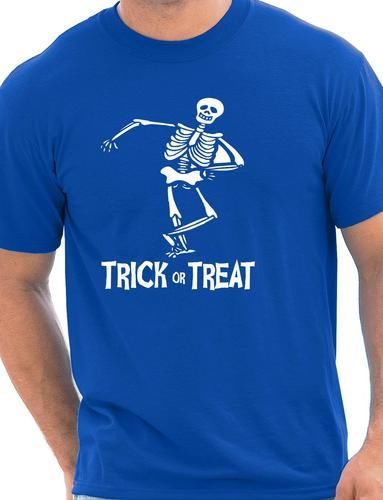 Skeleton Halloween Fancy Dress Trick Or Treat T-Shirt