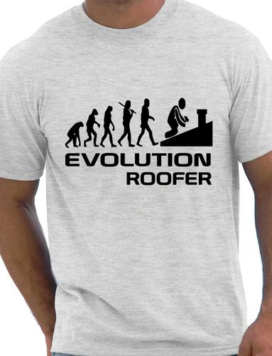 Evolution Of Roofer T-Shirt