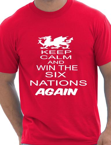 Rugby Wales Welsh Win 6 Nations Again World Cup T-Shirt