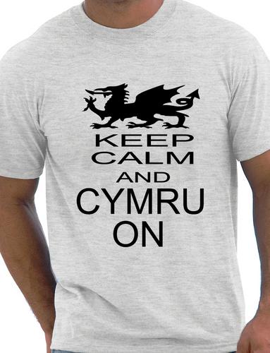 Keep Calm And Cymru On Welsh Rugby Wales T-Shirt