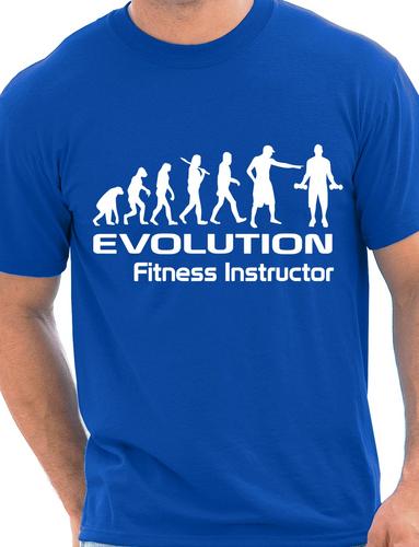 Evolution Of Fitness Instructor T-Shirt