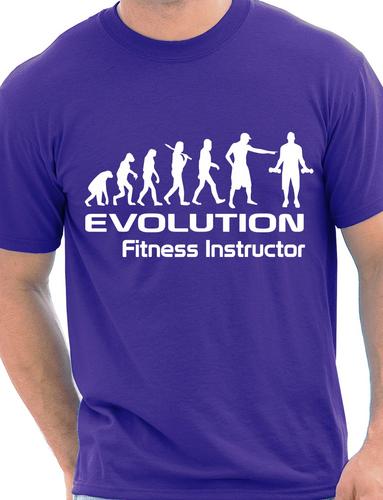 Evolution Of Fitness Instructor T-Shirt