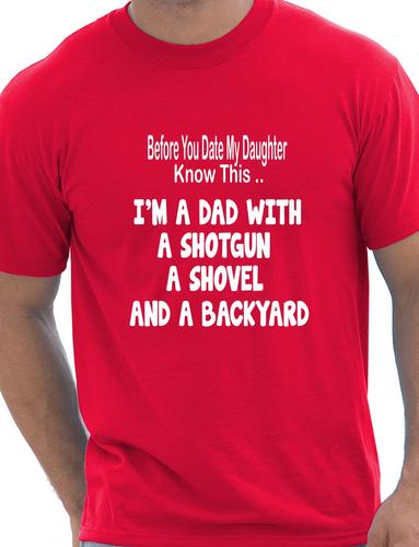 Date My Daughter Dad Rules T-Shirt