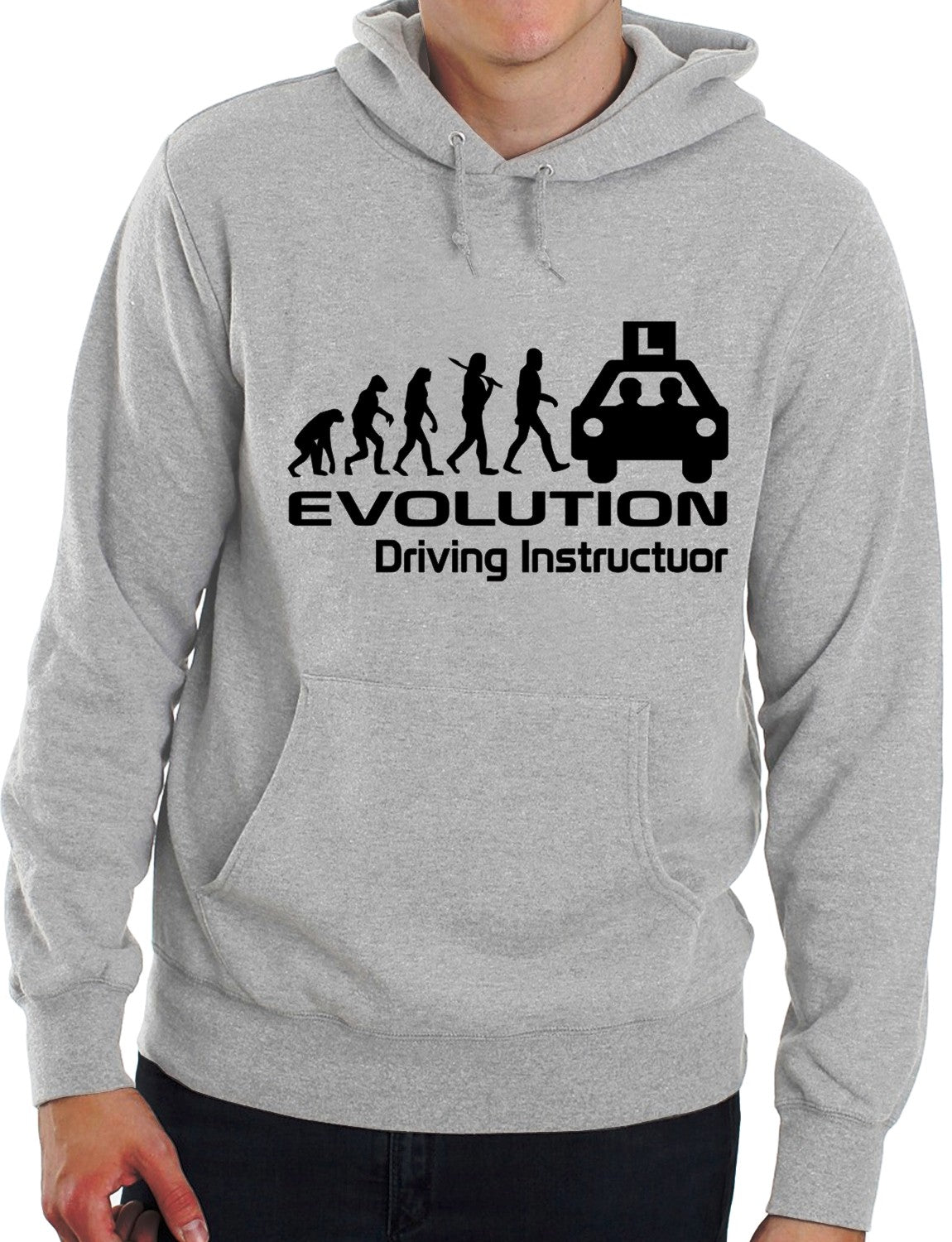 Evolution Of A Driving Instructor Job Work Unisex Hoody