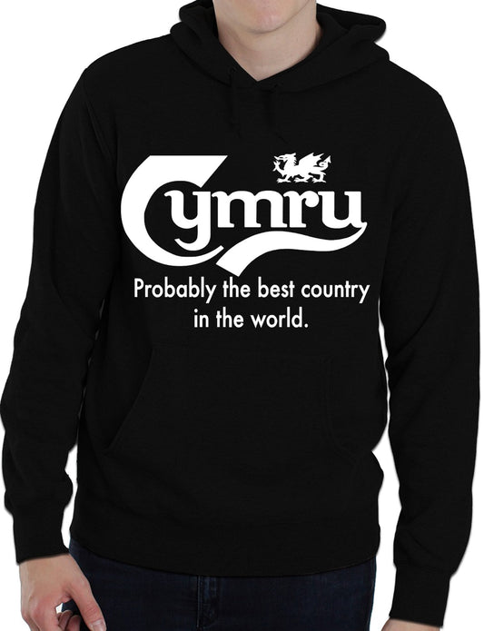 Wales Cymru Best Country Welsh Unisex Hoody Size