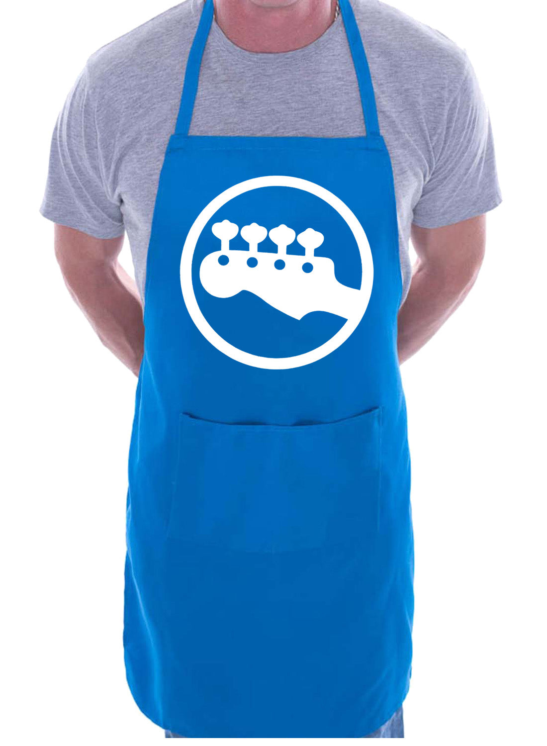 Bass Guitar Rock Music Funny Gift BBQ Apron
