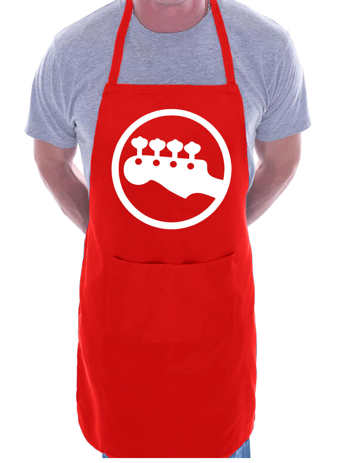 Bass Guitar Rock Music Funny Gift BBQ Apron