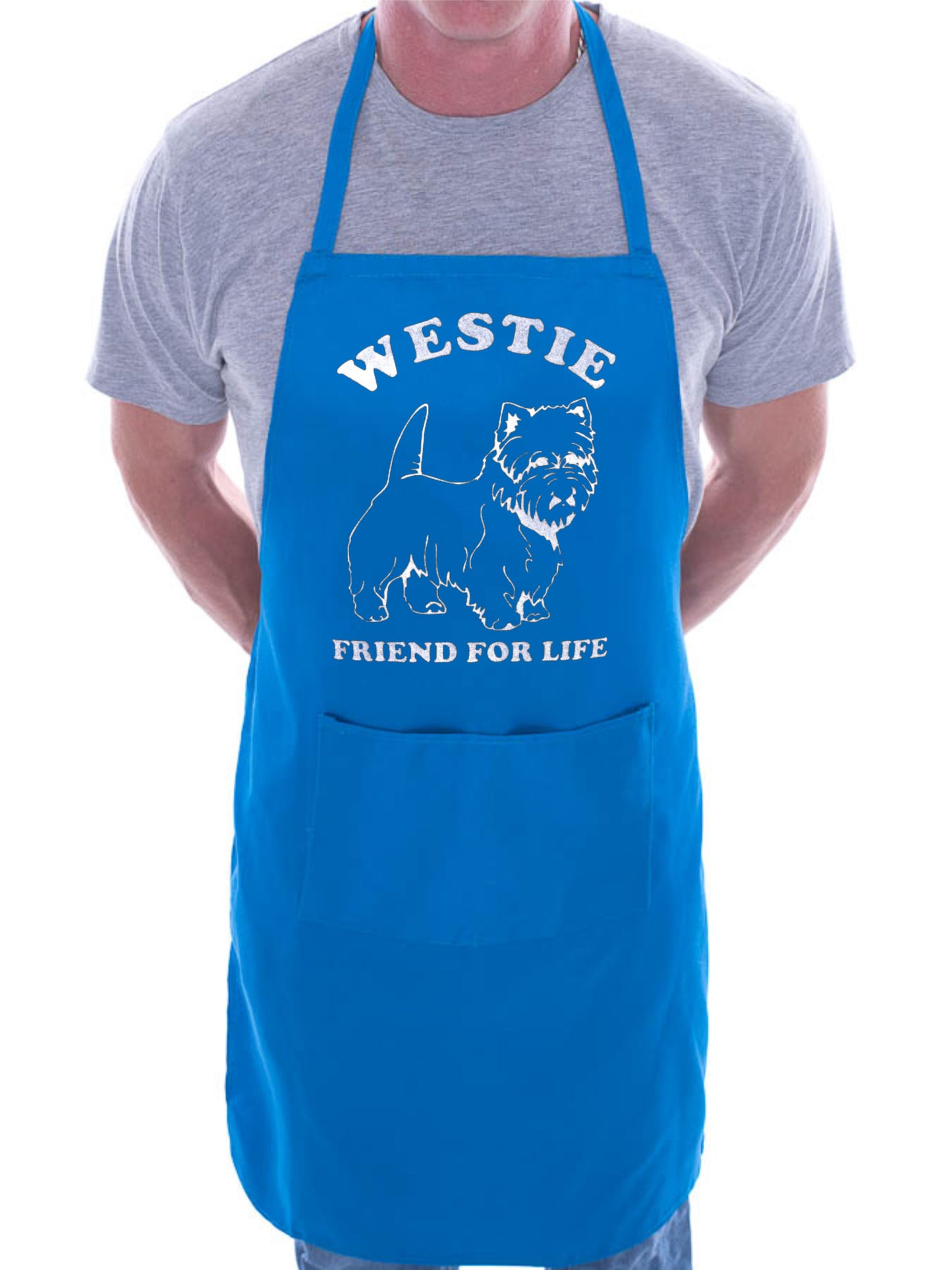Adult Westie Dog Lover Gift BBQ Cooking Funny Novelty Apron