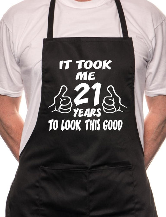 21st Birthday It Took 21 Years BBQ Funny Apron