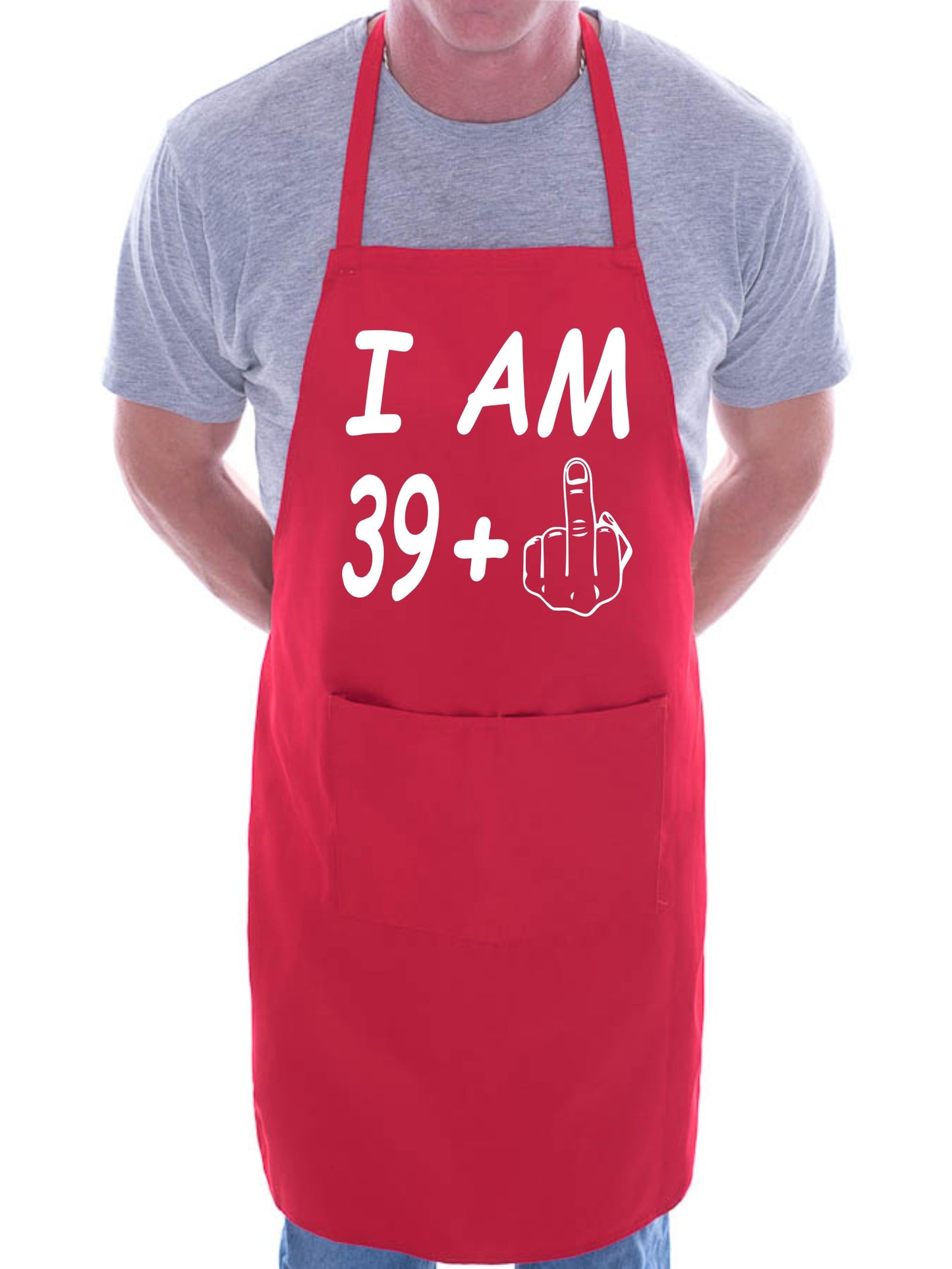 I am 40 Birthday Novelty Baking Cooking BBQ Apron 40th Birthday