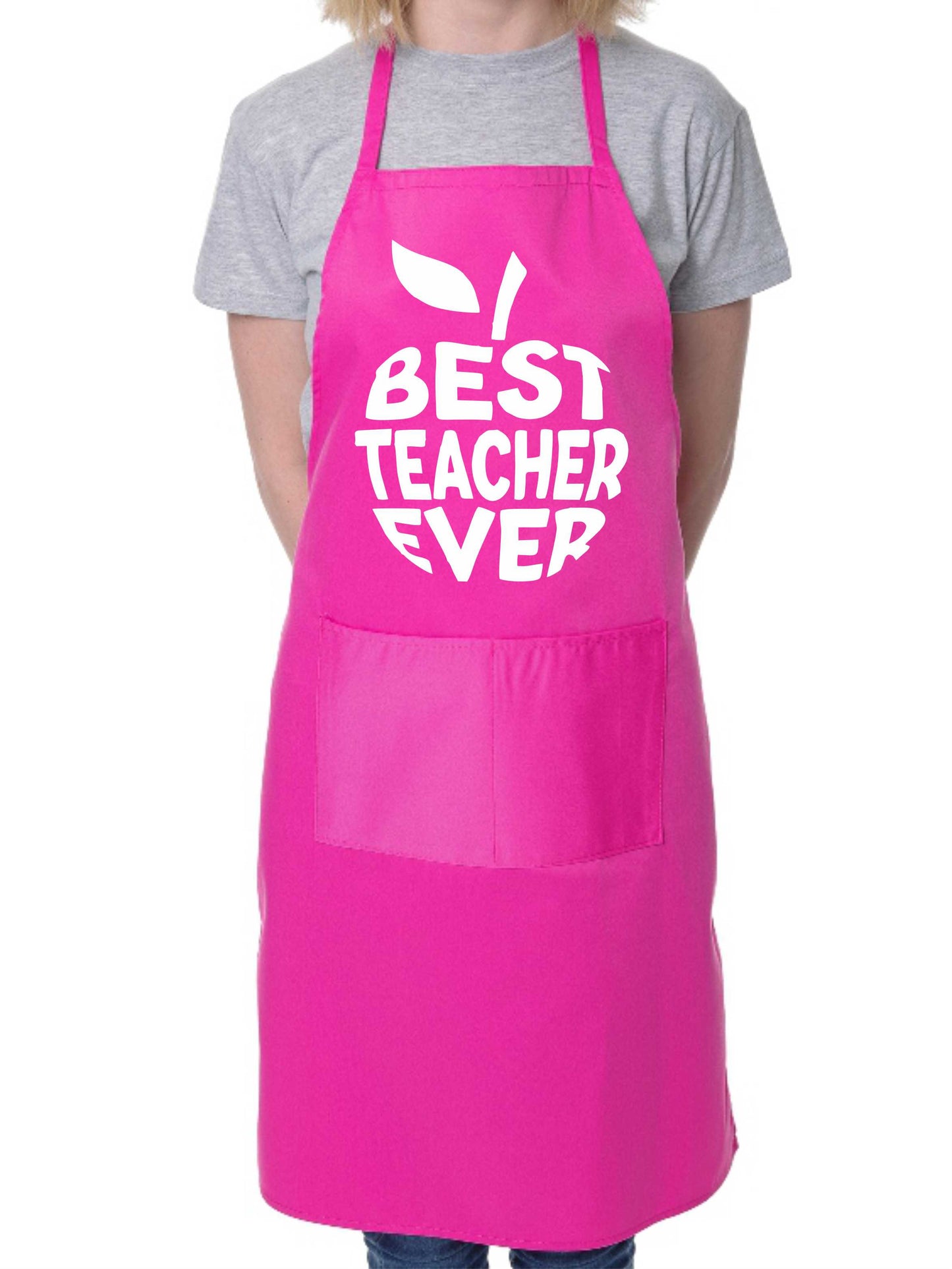 Best Teacher Ever Apron Baking Crafting Cooking