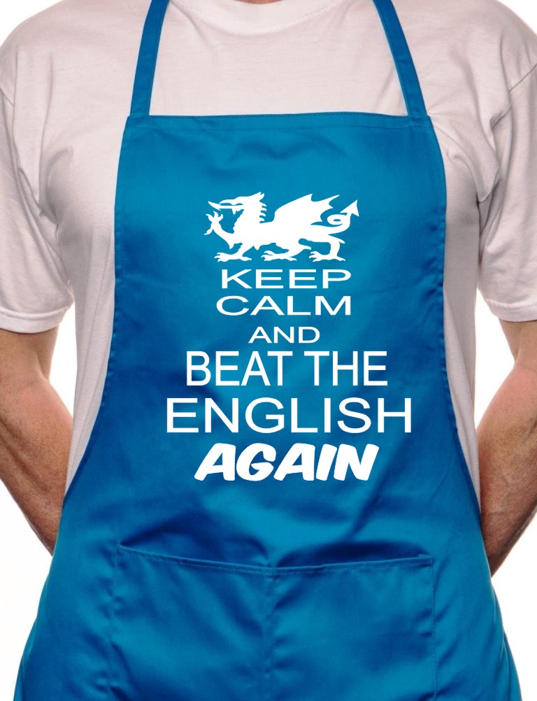 Welsh Rugby Beat The English BBQ Cooking Apron