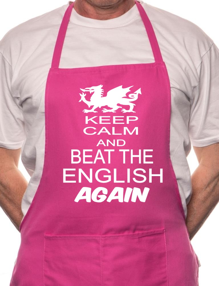 Welsh Rugby Beat The English BBQ Cooking Apron