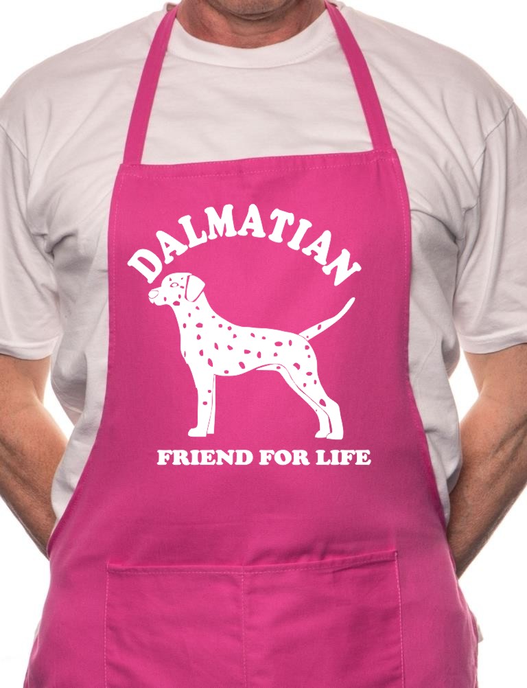 Dalmation Dog Lover BBQ Cooking Funny Novelty Apron