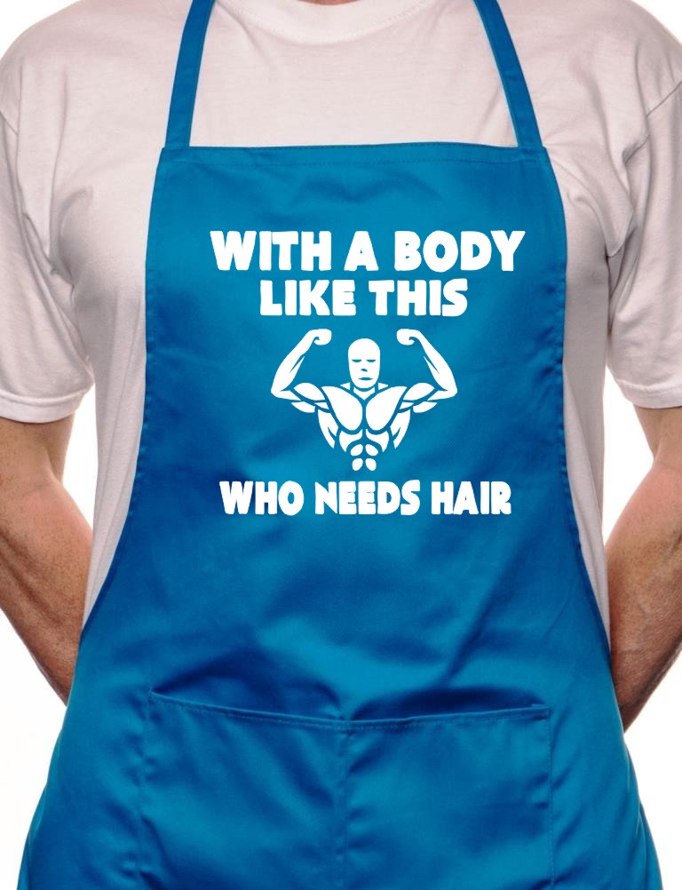 Adult With A Body Like This BBQ Cooking Funny Novelty Apron
