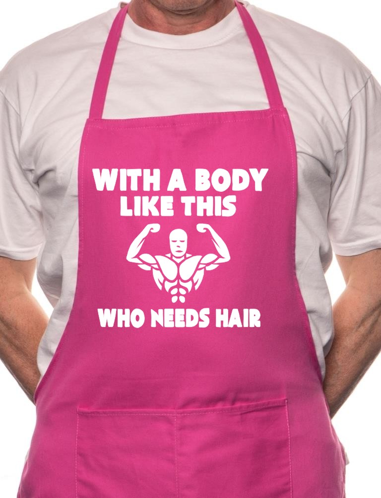 Adult With A Body Like This BBQ Cooking Funny Novelty Apron