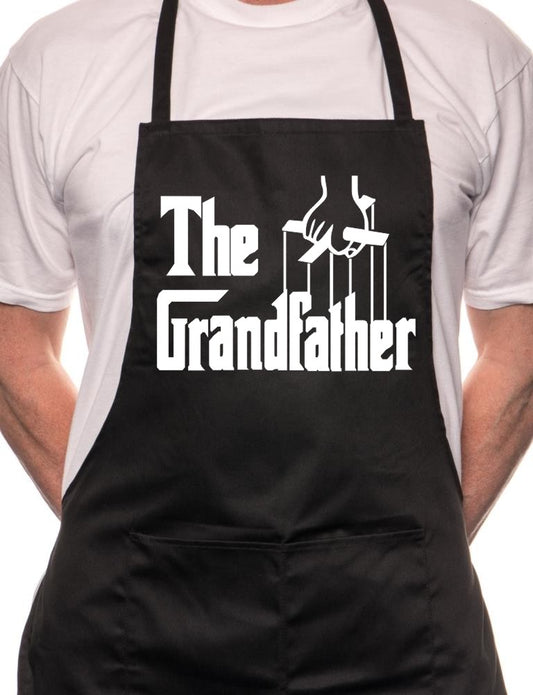 Adult The Grandfather BBQ Cooking Funny Novelty Apron