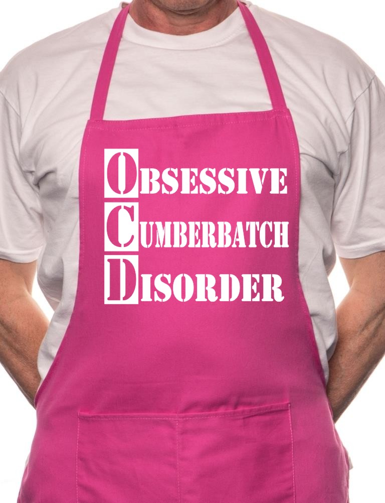 Obsessice Cumberbatch Sherlock BBQ Cooking Apron