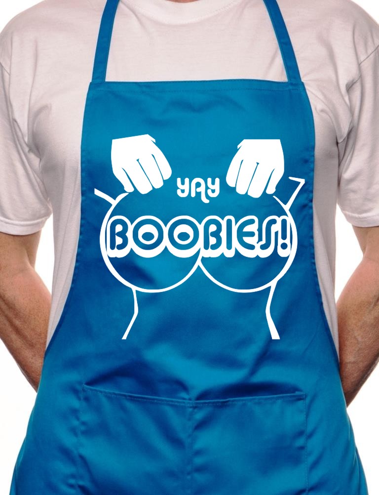 Yah Boobies BBQ Cooking Apron